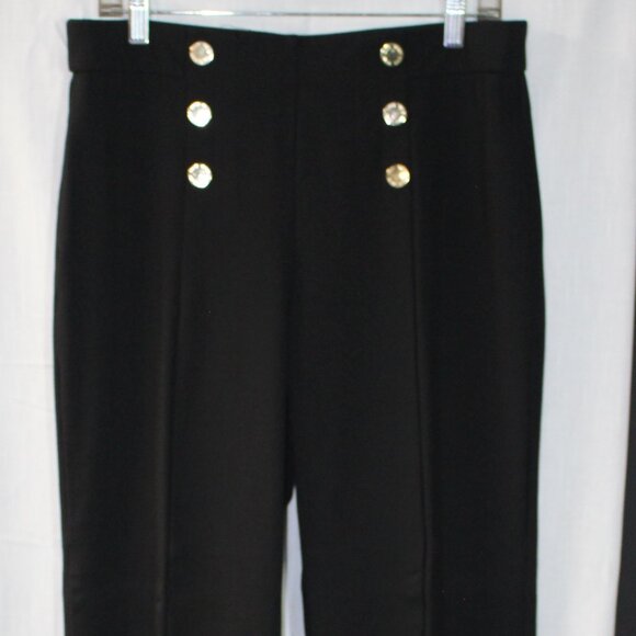 Anne Klein, Size Large, Black wide leg pants - Picture 1 of 2